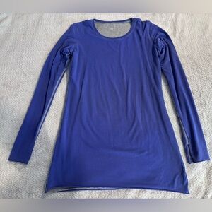 Lululemon women’s size 8 open your heart reversible top purple/gray